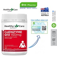Viên Uống tốt cho tim mạch Coenzyme Q10 150Mg Healthy Care 100 Viên