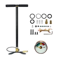 One Set PCP 4 Stage Pump For Cars And Bikes, Complete Kit With Filter, Manual Hand Pump Up To 300 BA