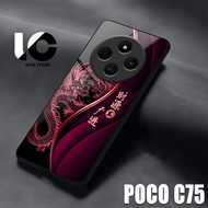 Softcase hp poco C75 Glossy Casing poco C75 Glossy Case Cessing Protectivehp Mobile Phone Accessorie