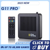 G11 Pro 4K HD Video Game Console 2.4G 256GB Wireless Controller Emuelec4.3 S905X2 Dual System Family Gamebox Built-in 60000 Game