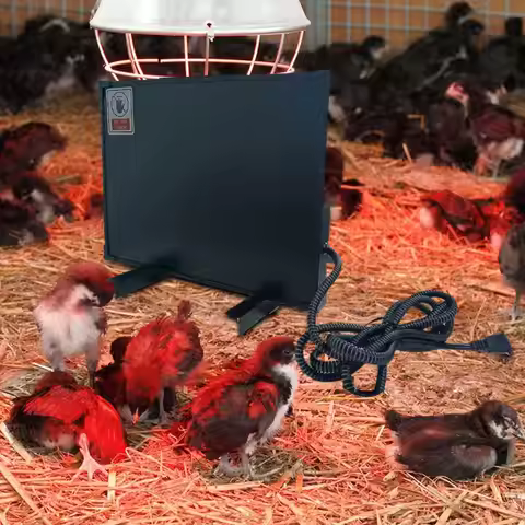 Brooder Heater for Chicks Chicken Coop Heater Accessories Stainless Steel Multifunction Pet Warming 
