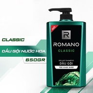 DẦU GỘI ROMANO CLASSIC 650G XANH LÁ