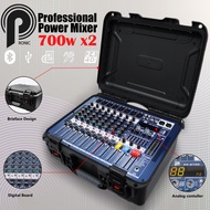 Power Mixer PRONIC 8 Channel with Hard Case 2x700W