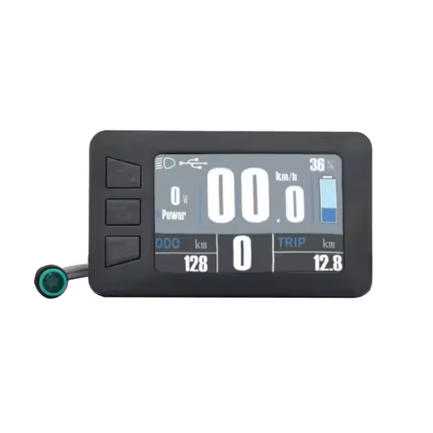 Ebike LCD Display Screen Meter KD286 5pin Waterproof Connector 24V 36V 48V Speed Controller Panel Fo