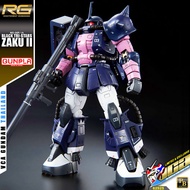 PREMIUM BANDAI GUNPLA REAL GRADE RG 1/144 MS-06R-1A BLACK TRI-STARS TRI STARS STAR ZAKU II โมเดล กันดั้ม กันพลา VCA GUNDAM