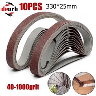 Achieve Smooth and Polished Surfaces with 10pcs 25*330mm Sanding Belt 401000Grit