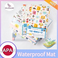Baby Waterproof Diaper Changing Mat 3 layers Infant Crib Cot Bedsheet Mattress Protector Anti Urine Bamboo Fiber
