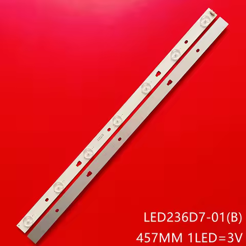 LED Backlight Strips For MYSTERY MTV-2431LT2 LE24B8000T LED236D7-01(B) Telefunken TF-LED24S38T2 PLE-