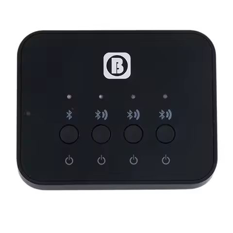 Bw107 Bluetooth-compatible 4.0 Stereo o Transmitter Splitter Adapter Music Receiver Sharing Device F