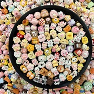 [Good Quality] Miniature Doll House Cartoon Food Toys Mixed Lucky Bag Mystery Bag Resin Accessories 