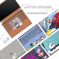 Dell G15 5515 G15 5520 ACD Top Keyboard Bottom PVC Vinyl Laptop Skin Sticker Notebook Decal Removabl
