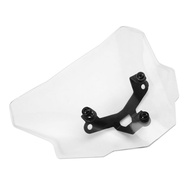 CJ7F กระจกหน้ารถจักรยานยนต์ Aerodynamic Visor Deflector ลมสำหรับ Mt-07 2025-2026 2Z5B1ตัวตัดโซ่ คุณภ