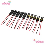 AHTY 5 Sets Electrical Connector, with Wire 2 Pin Series Terminal Connector-, Durable Waterproof Plu