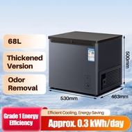 【Great discount】【ready stock】Coolpocket 138L-450L Small Chest Inverter Refrigertor multifunction fre