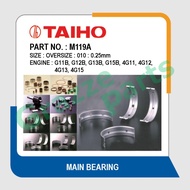 Taiho Main Bearing 010 Size M119A for Proton Exora Gen2 Gen 2 Persona Saga Iswara 12V Waja Wira Satr