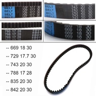 【Trusted】 Motorcycle Scooter Drive Belt 669 729 799 743 788 835 842 for GY6 50cc 150cc 139qmb 1p39qm