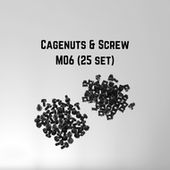 25 Set Cagenut and Screws for Rack Server / Rack System / Rack Server