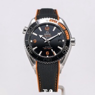 Jam Tangan OMEGA Seamaster Planet Ocean Black Orange Ceramic (2018)