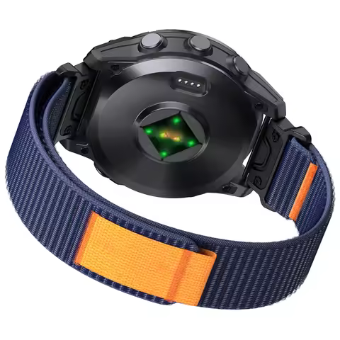Nylon Watch Strap for Garmin Fenix 5/5X Pro 6/6X Pro 7/7X 7X Solar Strap 8/8X Quickfit 22/26mm Nylon