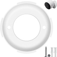 Wall Mounting Plate Replacement for Google Nest Cam Battery (Outdoor or Indoor), Replacement part for Locking Collar / Wall Anchors Compatible with Nest Camera (Nest Cam &amp; Mounting Dome Not Included)