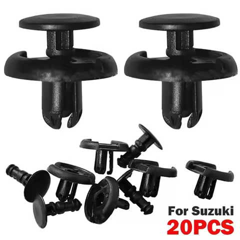 20X Car Bumper Fender MudGuard Wheel Arch Cover Panel Retainer Clip Rivet For Suzuki Grand Vitara SX