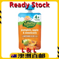 Rafferty's Garden 4+ Months Organic Baby Food Puree Pumpkin, Apple & Sweetcorn ( 120g )