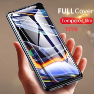 Vivo Tempered Glass Screen Protector FULL COVER 9D Vivo V27 Pro V27E V25 Pro V25E Y77E Y77 Y76 Y76S 