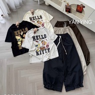 [READY] ~ HELLO KITTY SET + YENYING STANDARD SOFT PANTS