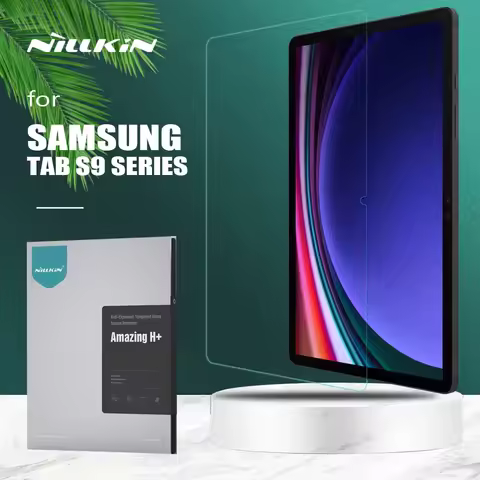 for Samsung Galaxy Tab S9 Plus S9 FE Glass Nillkin 9H+ 2.5D Tempered Glass Screen Protector for Sams