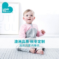 love to dream澳洲品牌婴儿防惊跳睡袋 宝宝投降式防踢被襁褓 中大童抱毯抱被 粉红色 秋冬保暖款 2.5TOG Size 1：12-24个月