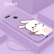 Case Huawei Y7 2018 nova2 lite Phone Case Silicone Shock-resistant New Design Cartoon Cute Safflower Bunny