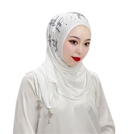 [Pdse] ฮิญาบผ้าโพกศีรษะจาก Malaysia Diamant Muslimische Frauen Chiffon Quaste Hijab แหวนมุสลิม Schal