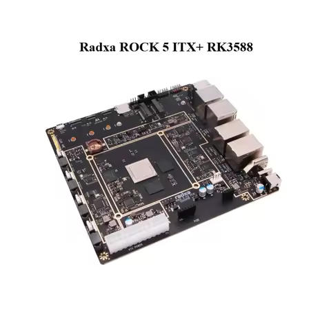 Radxa ROCK 5 ITX + RK3588 Octa-core CPU Mini-ITX Main Board LPDDR5 8K