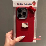 Hello Kitty Leather Phone Case For Samsung Galaxy A36 A16 A06 A05 A05s S25 S24 S23 S22 S21 S20 Plus 