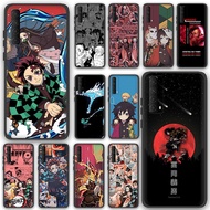 Huawei Y7A Y7 Y7 Prime Soft Casing TP3 Anime Demon Slayer Silicone Cover Phone Case