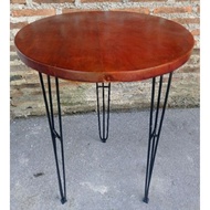 / bar table / cafe table round coffee shop table 100 cm high (size 50 cm diameter board)