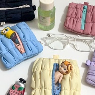 Puffy Pouch by mnw.curated (card wallet for/ makeup, coin purse)