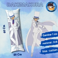 Dakimakura kaito kuroba bolster/ 20x60cm/ / includes contents custom/