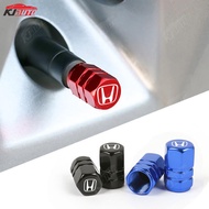 Honda Metal Tire Valve Cap Car Motorcycle Bicycle Decoration Accessories for Civic Jazz Fit Accord V