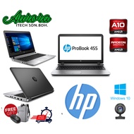 ( HP AMD A10 15.6" ) HP PROBOOK 455 G3 AMD A10-8700P / AMD Radeon R6 GRAPHIC / 8-16GB RAM / 256GB-1T
