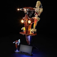 YEABRICKS LED Light for Lego-75428 Star Wars Battle Droid with STAP Building Blocks Model (Lego Set 