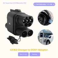 From CCS2 Charger to CCS1 EV CCS2 to CCS1 Electric Vehicle Charger DC Fast Ev Charging Adapter