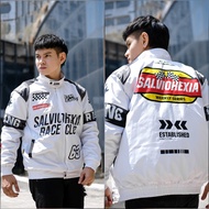 Vintage Nascar Jacket - Original Salvio Hexia Motorcycle Jacket - Windbreaker Jacket Vintage Jacket