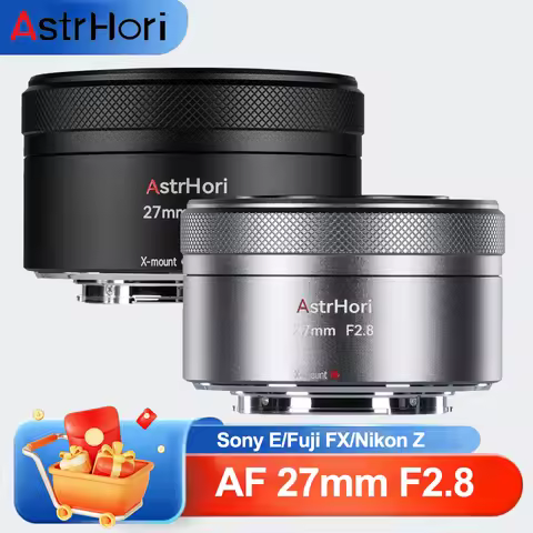 AstrHori AF 27mm F2.8 APS-C Wide Angle Auto Focus Lens Fixed Focus Camera Lens compatible with Nikon