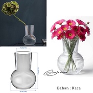 CHLOE Vase | Flower Glass Vase | Aesthetic Vase | Scandinavian Vase | Flower Vase Flower Vase Aesthe