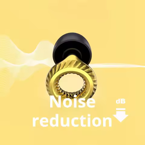 Silent Noise Cancelling Earbuds for Sleep Noise Cancelling Silicone Earbuds for Swimming, Motorcycle
