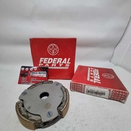FEDERAL JUPITER Z VEGA R CRYPTON DOUBLE CLASPS ONLY SET SPOKET STONE CLOSED SHOES