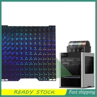 PEC PEK Build Plate Fit for Bambu Lab H2D 3D Printer Glossy Kaleidoscope Confetti Double Side Sheet 
