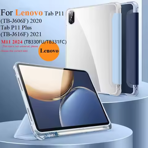 Case for Lenovo Tab P11 Plus 11 inch 2022 2024 M10 Plus 3rd 10.6 inch TB-J607F TB-J616F TB 128FU 125