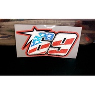 sticker 69 Reflective 5 6 9cm